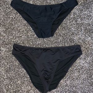 Two bikini bottoms